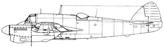 Beaufighter Mk IIF поздних серий Beaufighter Mk IIF последних серий антенна - фото 131