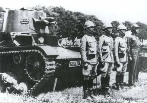 Легкий танк Виккерс Mk Е mod В армии Сиама 1930е годы Контракт на - фото 14