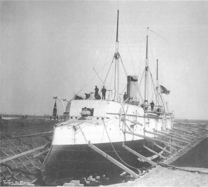 Канонерская лодка Бобр Конец 1890х начало 1900х гг Канонерская - фото 53