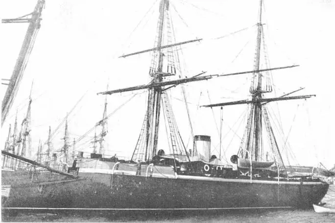 Канонерская лодка Сивуч после вступления в строй 1890е гг Канонерская - фото 54