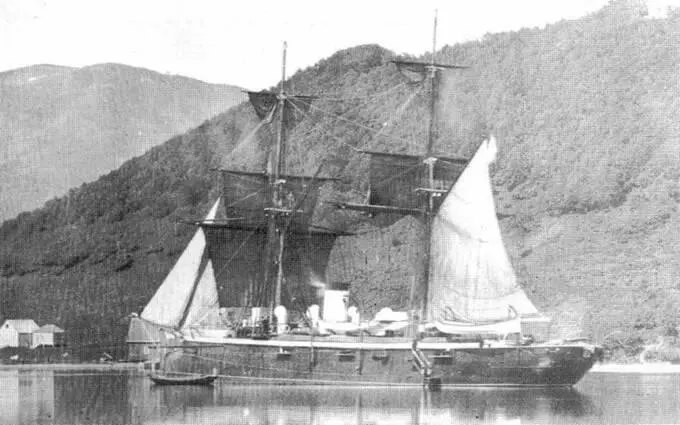 Канонерская лодка Сивуч после вступления в строй 1890е гг Канонерская - фото 55