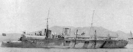 Бобр в Чифу в 1895 г Бобр в одном из японских портов - фото 58