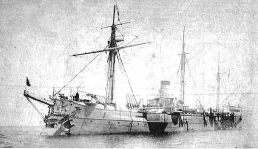 Канонерская лодка Манджур Конец 1890х гг - фото 70