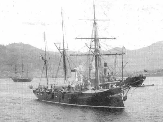 Канонерская лодка Манджур Конец 1890х гг Кореец - фото 71