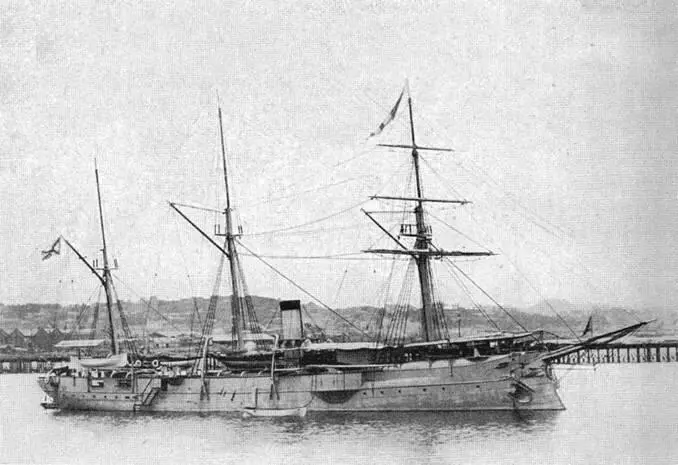 Канонерская лодка Манджур 1890е гг - фото 75