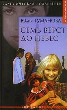 Юлия Туманова Семь верст до небес обложка книги