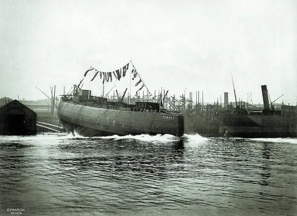 Торжественный спуск Ермака на воду 29 октября 1898 г все даты на вкладке - фото 217