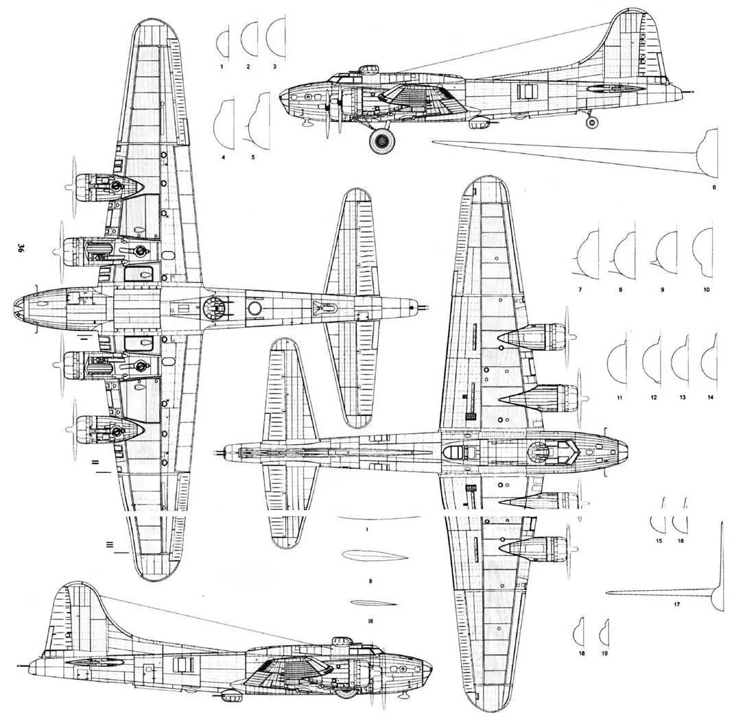 В17Е flying Fortress Boeing B17G Flying Fortress Boeing B17G Flying - фото 128