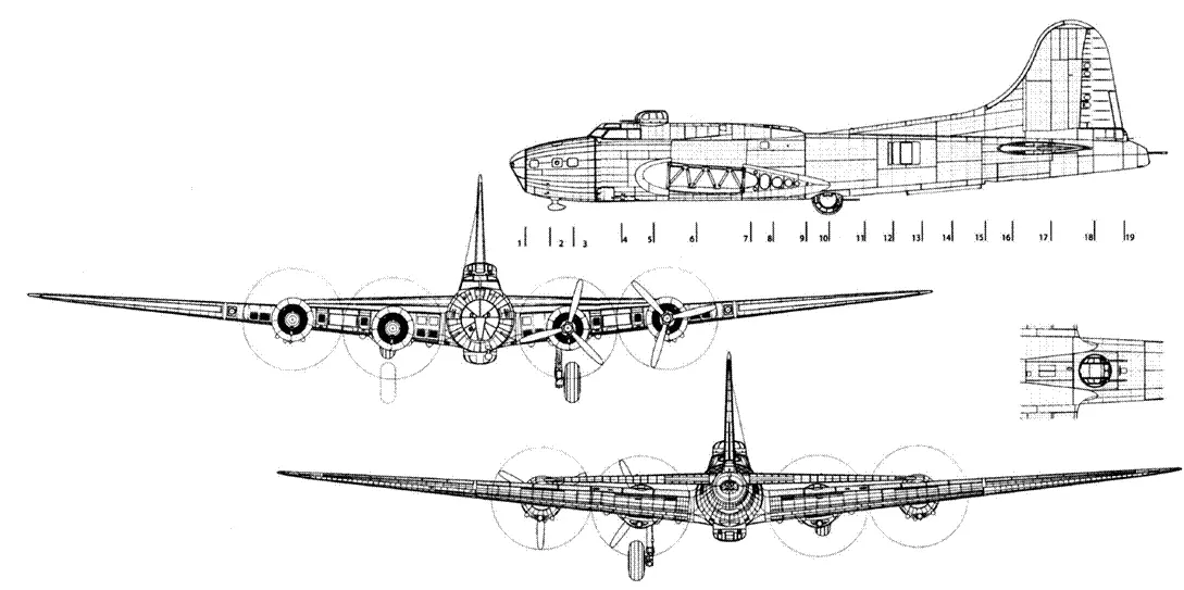 Boeing B17G Flying Fortress Boeing B17G Flying Fortress Boeing B17G - фото 129