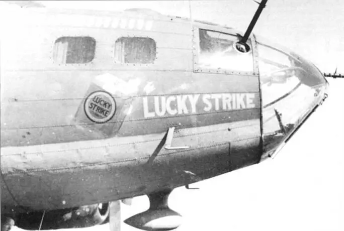 LUCKY STRIKE B17F из 381й бомбардировочной группы Риджуэлл Англия - фото 87