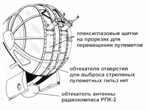 СБ2 с моторами М100А поздний Подвески 100кг бомб ФАБ100 на СБ2M100A - фото 64