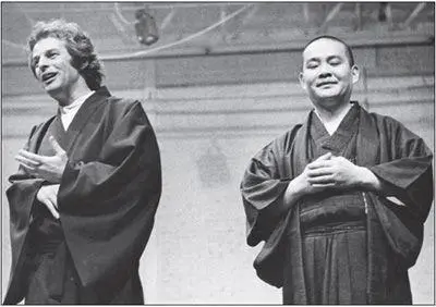Me with Ejo Takata Im reflecting on the austere staging of my theater - фото 19