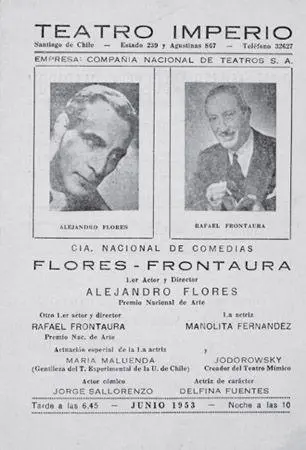 Poster for the comedy El depravado Acuña by Santiago del Campo inwhich - фото 16