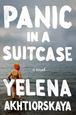 Yelena Akhtiorskaya Panic in a Suitcase обложка книги