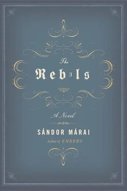 Sandor Marai The Rebels обложка книги