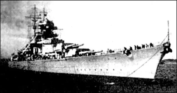 Линейный корабль Тирпиц Итак 5 июля пообедав немцы на Тирпице и Шеере - фото 63