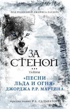 Джеймс Лаудер За стеной: тайны «Песни льда и огня» Джорджа Р. Р. Мартина обложка книги