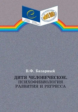 Владимир Базарный Дитя человеческое.Психофизиология развития и регресса обложка книги