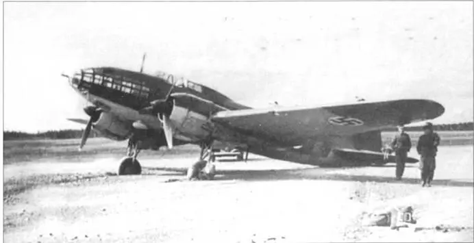 Ил4 DF25 после грубой посадки в Менсуваара 24 мая 1944 г К этому времени - фото 128