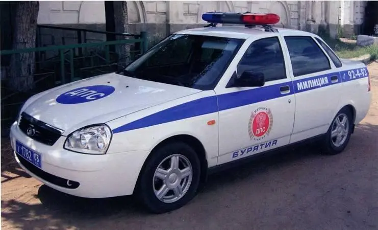 Патрульный автомобиль ВАЗ2170 Приора в Республике Бурятия 2006 Патрульный - фото 13