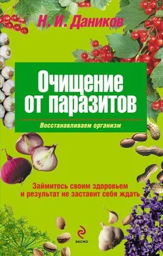 Николай Даников Очищение от паразитов обложка книги