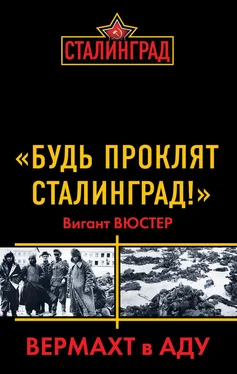 Вигант Вюстер «Будь проклят Сталинград!» Вермахт в аду обложка книги