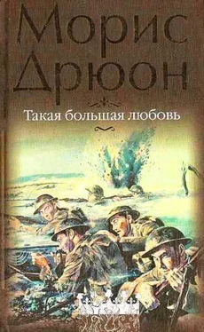 Морис Дрюон Такая большая любовь обложка книги