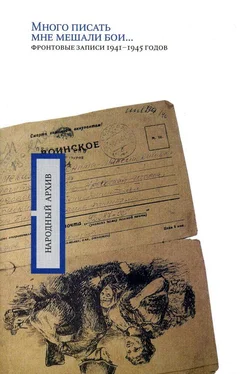 А. Минаева «Много писать мне мешали бои…»: фронтовые записи 1941-1945 годов обложка книги