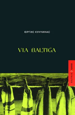 Юргис Кунчинас Via Baltica (сборник) обложка книги