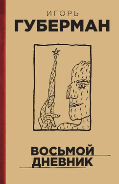 Игорь Губерман Восьмой дневник обложка книги