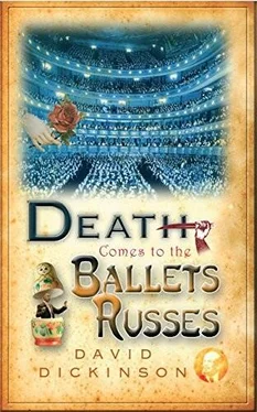 David Dickinson Death Comes to the Ballets Russes обложка книги