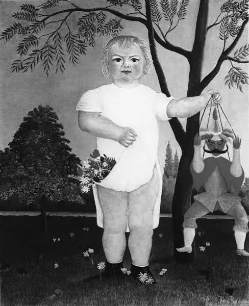 Анри Руссо Портрет ребенка с полишинелем Товарищ в играх 1903 Частное - фото 12