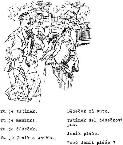 Страницы из учебника для чтения 1942 Это папочка Это мамочка А это - фото 20