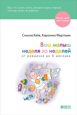 Симона Кейв Ваш малыш неделя за неделей. От рождения до 6 месяцев обложка книги