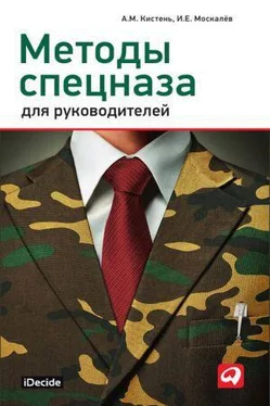 Александр Кистень Методы спецназа для руководителей обложка книги