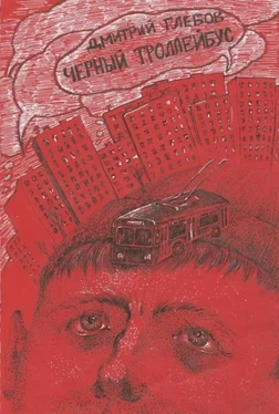 Дмитрий Глебов Черный троллейбус обложка книги