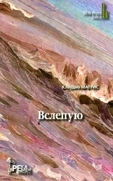 Клаудио Магрис Вслепую обложка книги