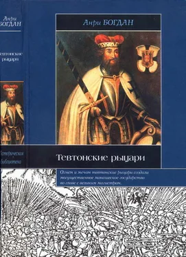 Анри Богдан Тевтонские рыцари обложка книги