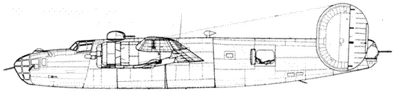 B24D Liberator ранних серий с дополнительными пулеметами в носу - фото 126