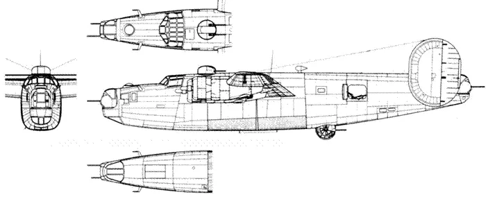 B24D HAD модификация Гавайских авиамастерских B24D ОСМС - фото 152