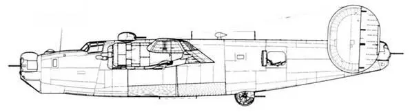 B24J45CF B24J165CO F7ACO самолетразведчик переделка серийного - фото 166