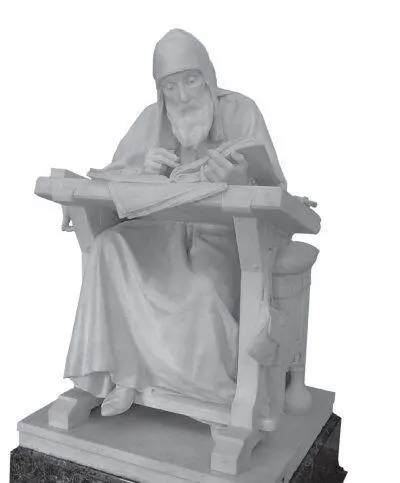 Несторлетописец Скульптура работы М М Антокольского 1890 г Жил он в - фото 2