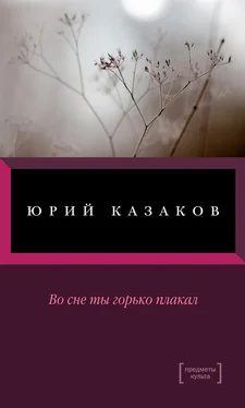 Юрий Казаков Во сне ты горько плакал (сборник) обложка книги