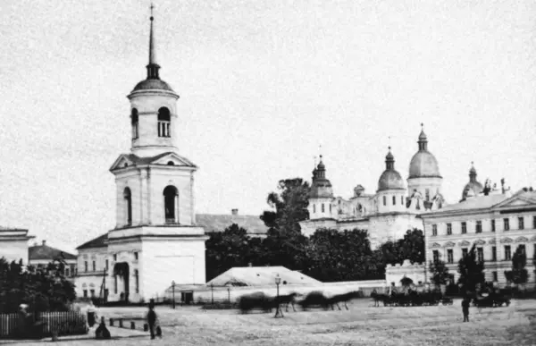 Братский Богоявленский монастырь в Киеве Изображение XIX в Интересно что - фото 8