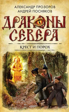 Андрей Посняков Крест и порох обложка книги