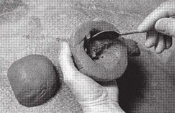 Рис 10 Теперь соедините половинки Если вы не слишком аккуратно нанесли - фото 11