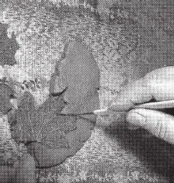 Рис 33 На обратной стороне листьев сделайте насечки и смажьте шликером затем - фото 34