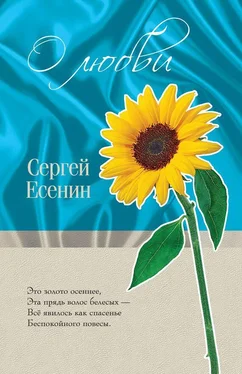 Сергей Есенин О любви обложка книги