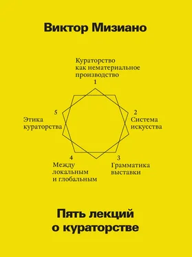 Виктор Мизиано Пять лекций о кураторстве обложка книги