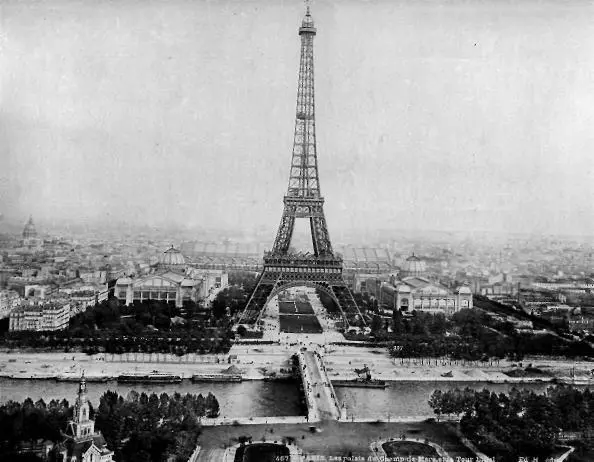 Неизвестный фотограф Париж Эйфелева башня После 1889 г В пассажах Фурье - фото 8